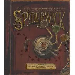 livre les chroniques de spiderwick - un voyage au coeur du monde merveilleux avec chafouin