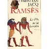 livre ramsès tome 1 : le fils de la lumière by christian jacq