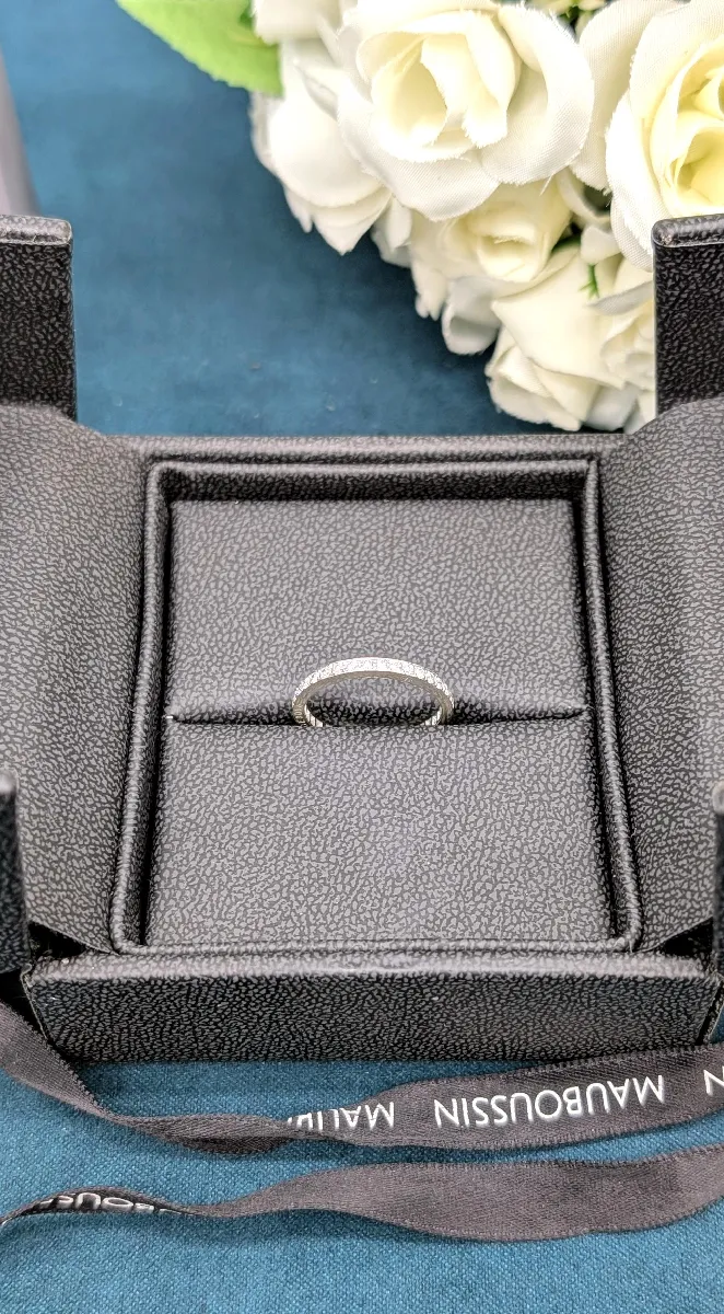 Mauboussin bague alliance Tour Américain Dream and Love en or