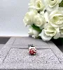 pandora x disney charm la belle et la bête enchantée rose argent 925 millième (22 ct) 4,87g
