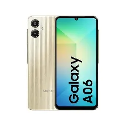 smartphone samsung galaxy a06 sm-a065fd dual sim 64gb gold