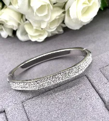 swarovski bracelet jonc dextera forme octogonale avec des oxdes