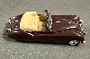 voiture miniature 1/43 jaguar xk 140 - marron rouge