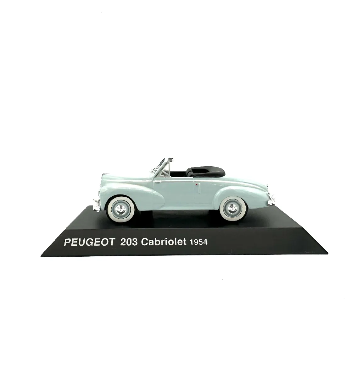 Solido 1/18 – Peugeot 203 Découvrable 1954 – Rouge – Miniature Neuve