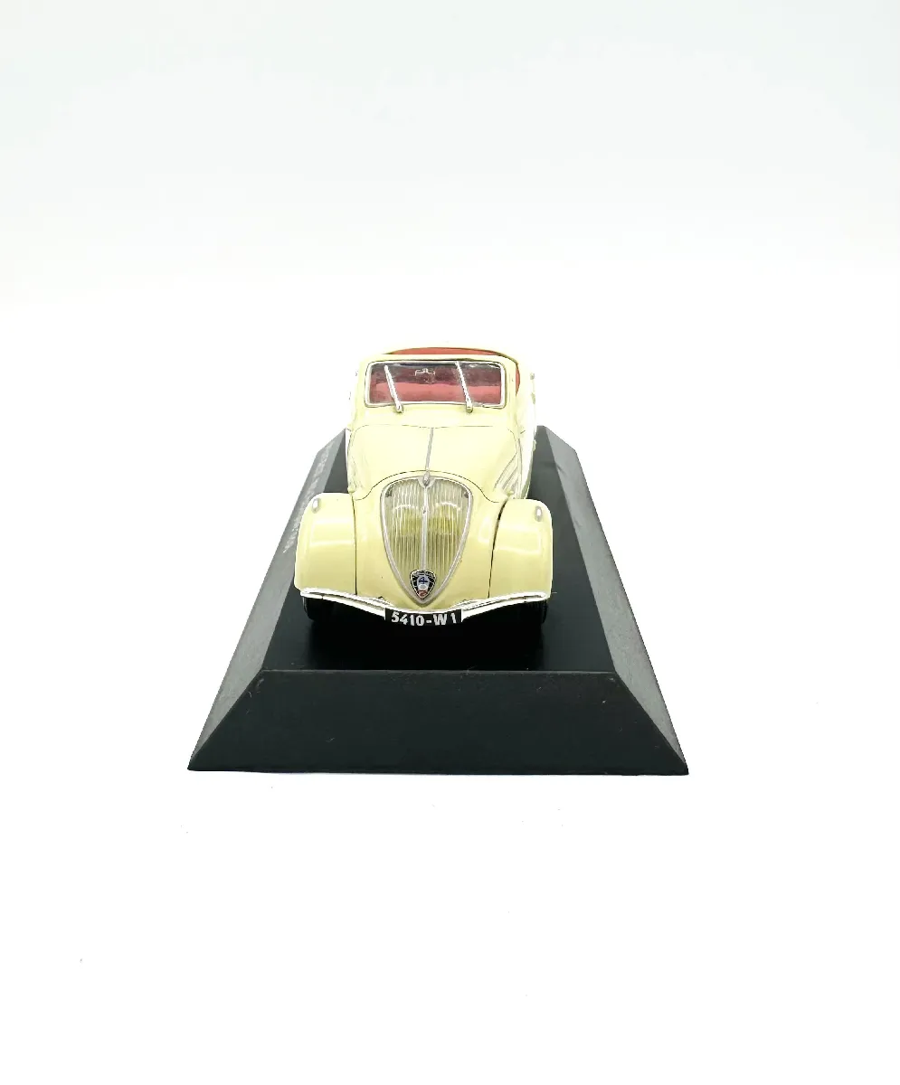 Voiture De Collection Peugeot 402 Éclipse 1936 - Maquette Norev 1/43 - Métal, Noir - Occasion Bon état