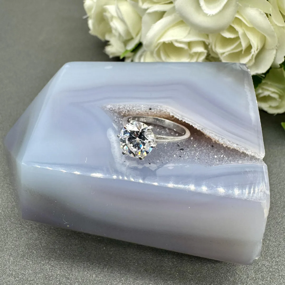 Bague En Argent 925 Millièmes Oxydé - Poids 2.69g, Occasion, Bijou En Argent Massif