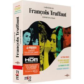 Blu-Ray 5 héroïnes de François Truffaut - Rétrospective en 4 films : La Peau douce + Les Deux Anglaises et le continent, La Femme d'à côté + Vivement dimanche ! - 4K Ultra HD - Édition limitée