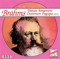 cd brahms - danses hongroises / ouverture tragique op.81 (1990)