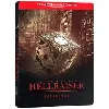 cd hellraiser - tétralogie - 4k ultra hd - boîtier métal futurepak collector