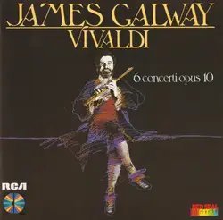 cd james galway, vivaldi - 6 concerti opus 10 (1985)