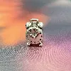 charm pandora en forme de réveil argent 925 millième (22 ct) 3,36g