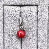 charm pandora pendant pomme rouge argent 925 millième (22 ct) 3,4g