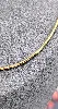 collier cable maille serpent or 750 millième (18 ct) 8,35g