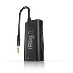 ik multimedia irig 2 - interface analogique guitare/basse pour ios et android