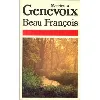 livre beau françois