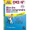 livre bien lire bien comprendre cm2/6e cycle 3 - 10 - 12 ans