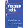 livre bordas langues - vocabulaire anglais