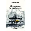 livre chroniques du chat jaune
