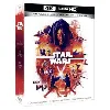 livre coffret star wars épisodes 1 à 3 blu - ray 4k ultra hd