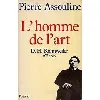 livre l'homme de l'art