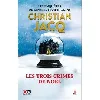 livre les trois crimes de noël - édition collector 2024
