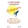 livre orthographe