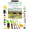 livre paysages à l'aquarelle