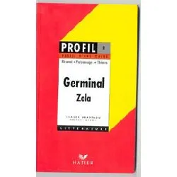 livre profil germinal zola