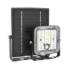 xanlite - xanlite - projecteur mural solaire 10w, 1400 lumens, ip65, détecteur de mouvement désactivable - prs10wmcee - noir