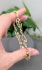 bracelet or maille filigrane or 750 millième (18 ct) 11,55g