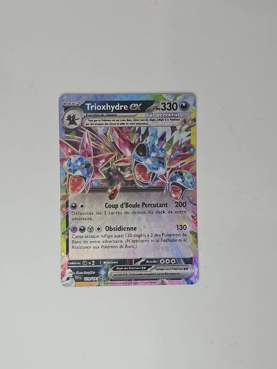 Carte Pokmon Trioxhydre EX 119/191 - DEALiCASH Carte Pokmon Trioxhydre EX 119/191 - DEALiCASH