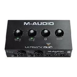 carte son m-audio m-track duo