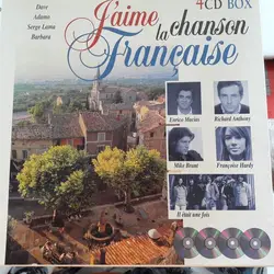 cd j'aime la chanson française (1998)