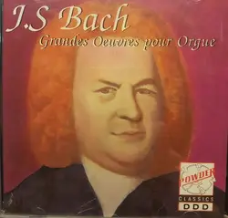 cd j.s bach - grandes oeuvres pour orgue (1990)