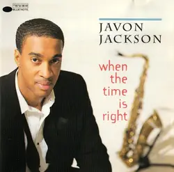 cd javon jackson - when the time is right (1994)