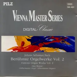 cd johann sebastian bach, otto winter - berühmte orgelwerke vol. 2 - famous organ works vol. 2 (1990)