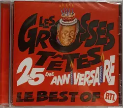 cd les grosses têtes - les grosses têtes 25ème anniversaire le best of (2002)
