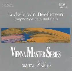 cd ludwig van beethoven - symphonien nr. 4 und nr. 8 (1991)