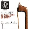 cd quatuor à cordes no. 14 "la jeune fille & la mort", quintette "la truite