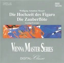 cd wolfgang amadeus mozart - die hochzeit des figaro / die zauberflöte (auszüge = excerpts) (1992)