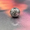 charm pandora à clip fleur marguerite paresseuse argent 925 millième (22 ct) 3,21g