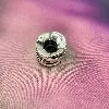 charm pandora plume argent 925 millième (22 ct) 4,7g