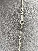 collier argent maille tresse argent 925 millième (22 ct) 4,02