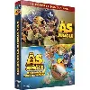 dvd coffret les as de la jungle / les as de la jungle 2 : opération tour du monde dvd
