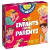 jeu de société boîte quiz - incollables famille - enfants vs parents