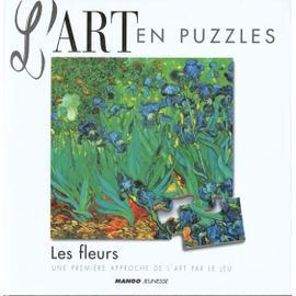 Livre Art En Puzzle Fleurs