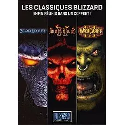livre coffret blizzard diablo 2 + starcraft + warcraft 3 + extensions