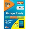 livre défibac cours méthodes exercices physique/chimie 1ère s