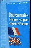 livre dictionnaire francais anglais