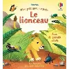 livre le lionceau - mon petit à rabats